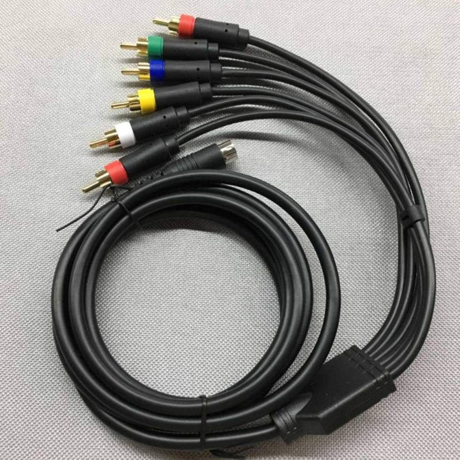 Rgb/rgbs Rca Composite Cable, Monitor Special Line for Sega Saturn
