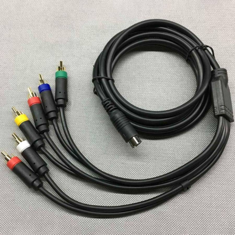 Rgb/rgbs Rca Composite Cable, Monitor Special Line for Sega Saturn