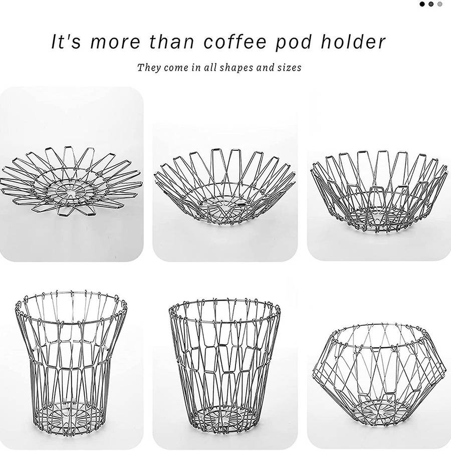 Large Capacity Coffee Pod Holder Storage Rack K Cup Holder 35k Cup