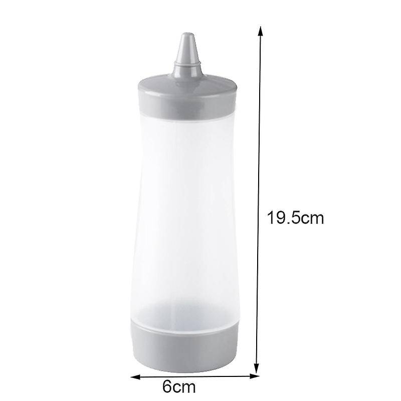 3 Pcs Condiment Squeeze Bottles,ketchup Sauce, Bbq, Dressings, Syrup