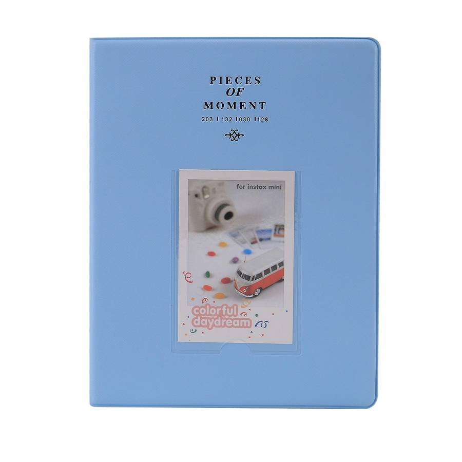 128 Pockets Photo Album for Mini Fuji Instax 70,z2300(blue)