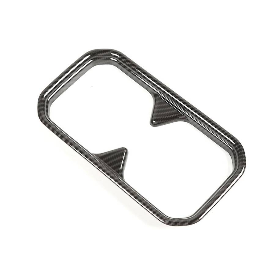 Gear Shift Cup Holder Trim for Suzuki Jimny 2019,abs Carbon Fiber