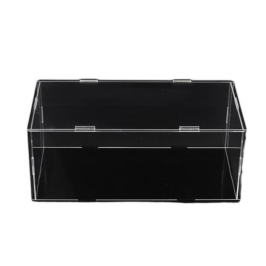 1 Transparent Cabinet for 1:24 Die-cast Model Toy Car 25.5x12.5x10cm