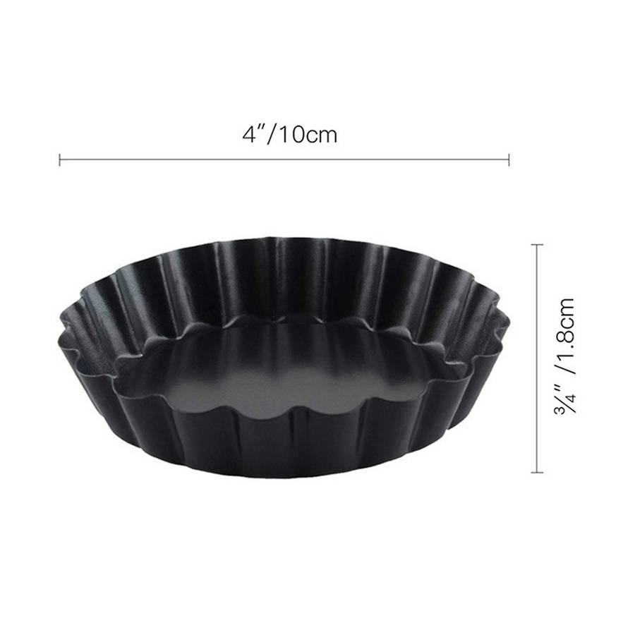 Pie Muffin Cupcake Pans Non-stick Tart Quiche Pan Round Bakeware