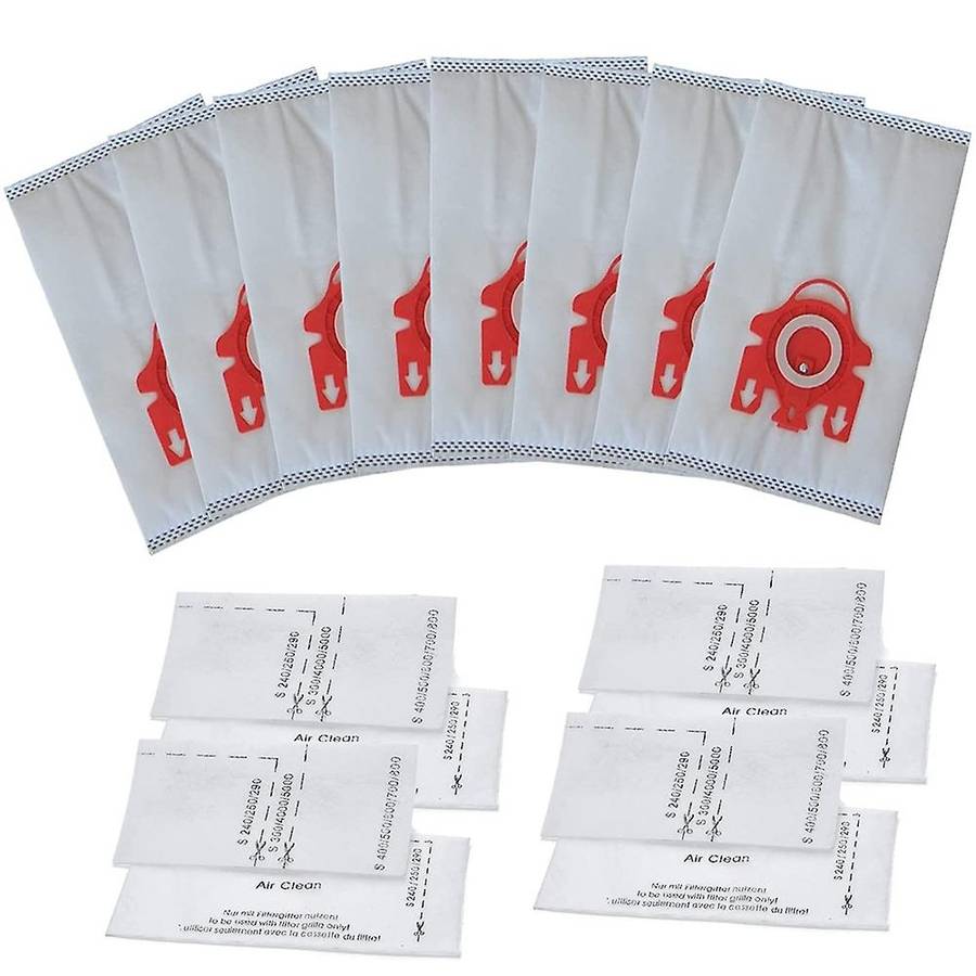 Vacuum Cleaner Bags for Miele Type Fjm Airclean 3d C1 C2 Complete