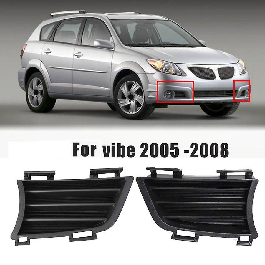 Car Front Bumper Fog Lamp Cover Bezels for Pontiac Vibe 2005 -2008