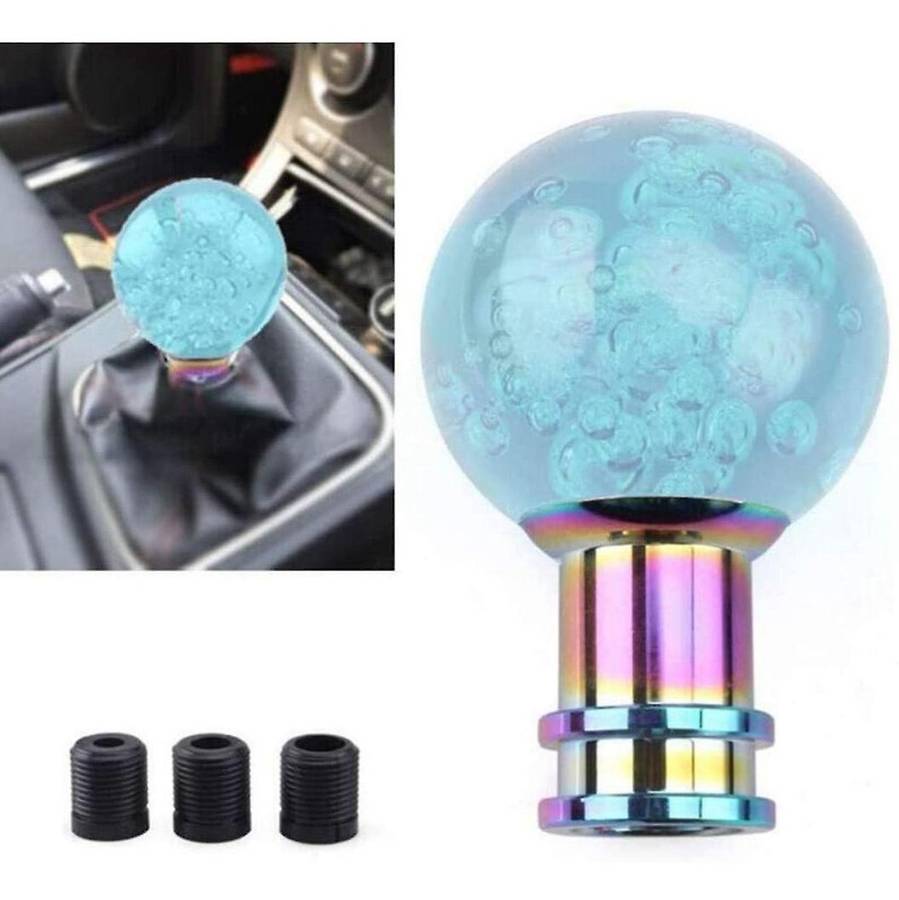 Universal Shift Knob Shift Lever Knob Acrylic Shift Knob Light Blue
