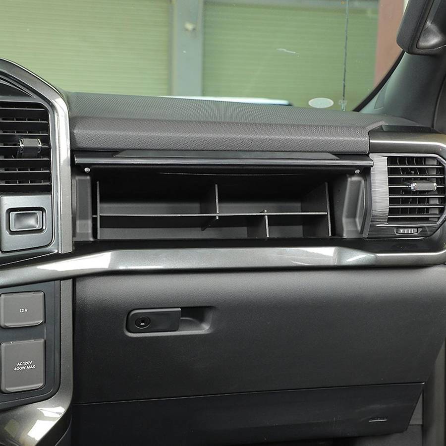 Glove Box Organizers for Ford F150 2021, Abs Storage Divider (upper)