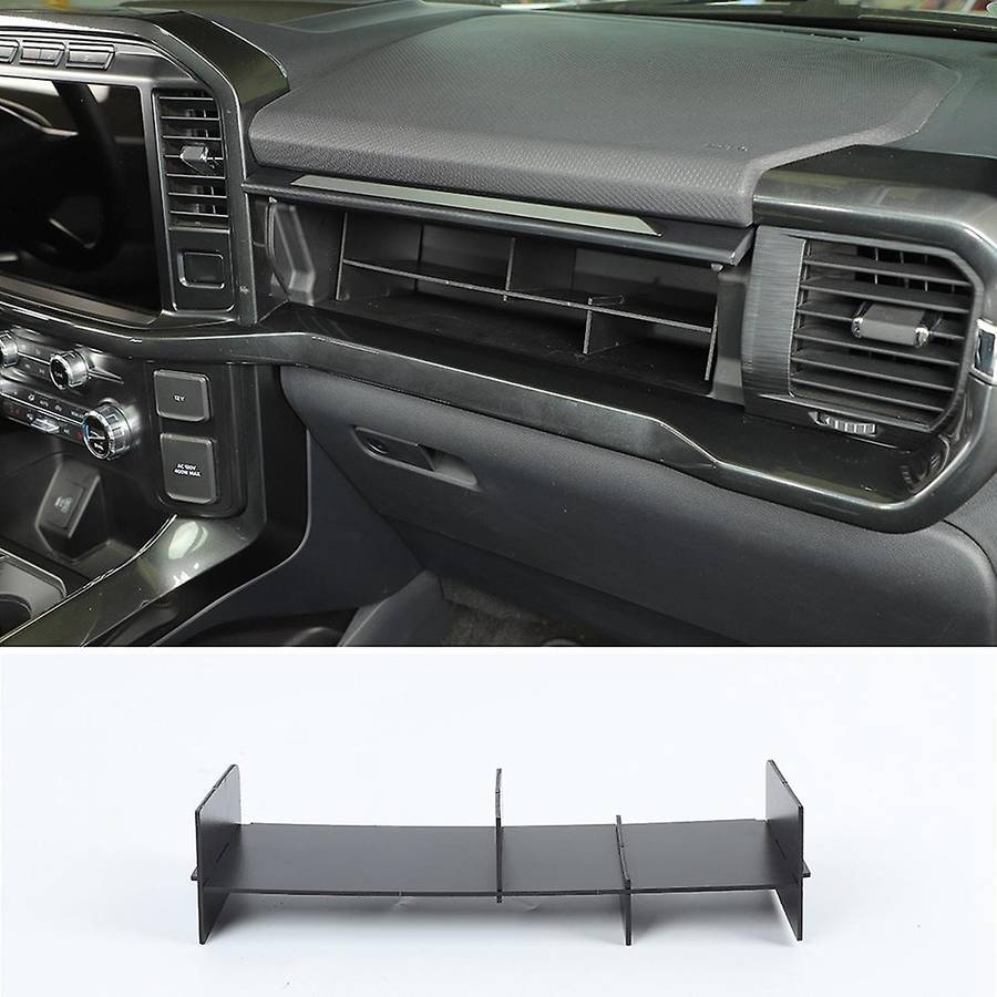 Glove Box Organizers for Ford F150 2021, Abs Storage Divider (upper)