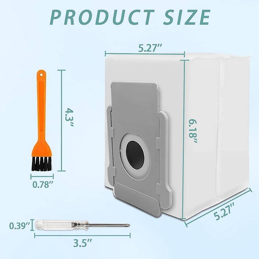 Dust Bag for Irobot Roomba I7 I7+ I3 I3+ I4 I4+ I6 I6+ I8 I8+ J7 J7+