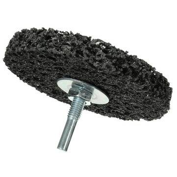 100mm Rust And Paint Removal Polycarbide Abrasive Stripping Disc 6mm Shank Wheel