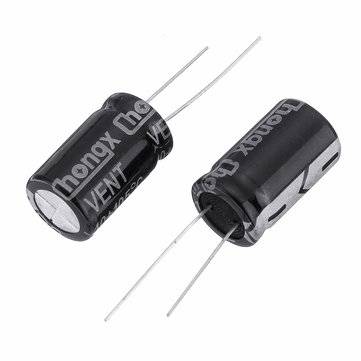 100Pcs 50v 1000uf 1000mf Electrolytic Capacitor 1000UF 50V 13x25mm