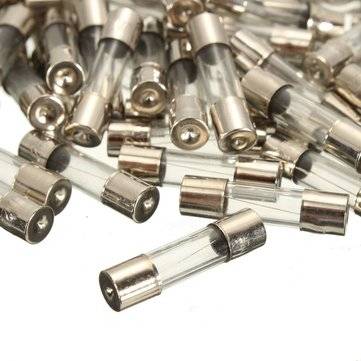 100Pcs/ Box 5x20MM Small Size Mini Glass Fuse Tube Vehicle Fuse