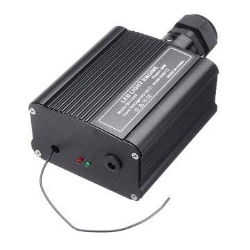 100V-240V 16W RGBW Fiber Optic LED Light Star Ceiling Kit 450Pcs 2M 0.75mm Bright Crystal