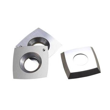 10Pcs 15152.5mm 90HRC Hardness Carbide Insert Cutters for Wood Turning Tool Woodworking Lathe To