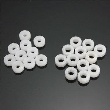 10PCS 2mm/3mm ABS Axle Sleeve Accessories of DIY Robot Toy Model (SIZE: 3.0MM)