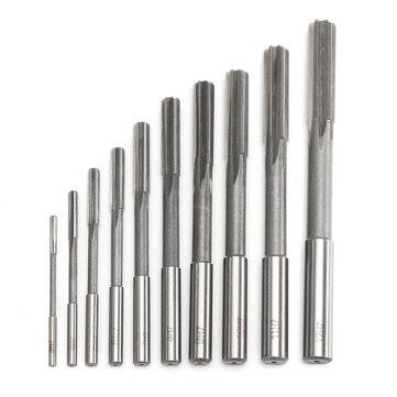 10pcs 3-12mm HSS Machine Reamer Set H7 Straight Shank Milling Chucking Reamer