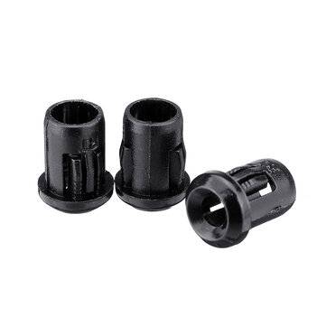 10pcs 3MM LED Holder Black Plastic Diode Lampshade Holder Clip Bezel Mount Light Case Cup Bezels Mou