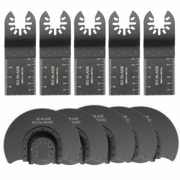 10pcs 35mm 88mm Saw Blades Oscillating Multitool for Fein Poerter Cable Oscillating Tools