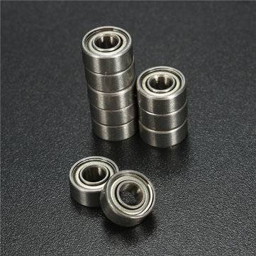 10pcs 684ZZ 4x9x4mm Ball Bearings Metal Double Shielded Miniature Ball Bearing