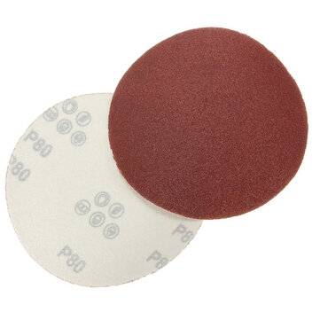 10Pcs 80 Grit Sandpaper Sanding Disc Sand Sheet 150mm