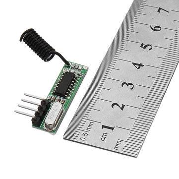 10pcs DC3~5V AK-119 433.92MHZ 4 Pin Superheterodyne Receiver Board Without Decoding -105dBm Sensitiv