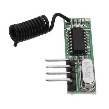 10pcs DC3~5V AK-119 433.92MHZ 4 Pin Superheterodyne Receiver Board Without Decoding -105dBm Sensitiv