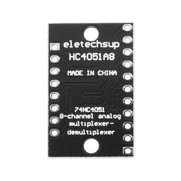 10pcs Electronic Analog Multiplexer Demultiplexer Module HC4051A8 8 Channel Switch Module 74HC4051 B