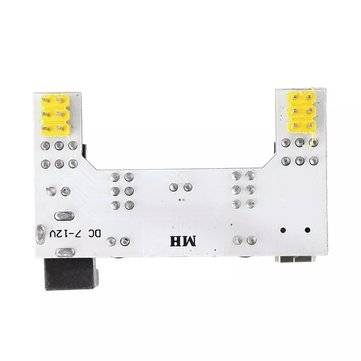 10Pcs MB102 2 Channel 3.3V 5V Breadboard Power Supply Module White Breadboard Dedicated Power Module
