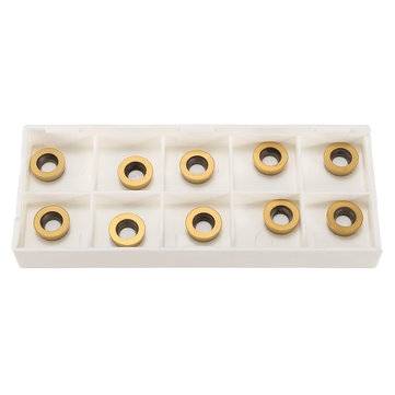 10pcs RPMT1003 M0-TT Carbide Insert Turning Tool Holder Insert For EMR EMRW Series Face Mill
