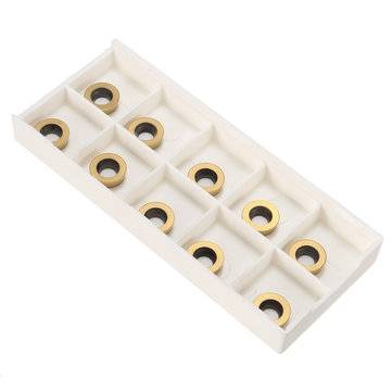 10pcs RPMT1003 M0-TT Carbide Insert Turning Tool Holder Insert For EMR EMRW Series Face Mill