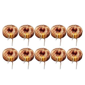 10pcs Toroid Core Inductor Wire Wind Wound mah--100uH 6A RoHS cc