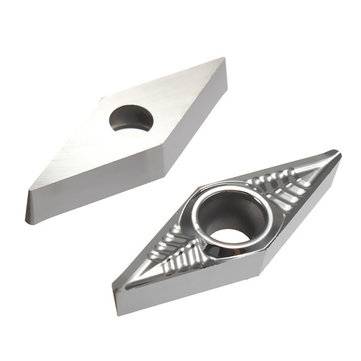 10pcs VCGT160408-AK H01 VCGT332-AK Carbide Inserts Lathe Tool for Aluminum