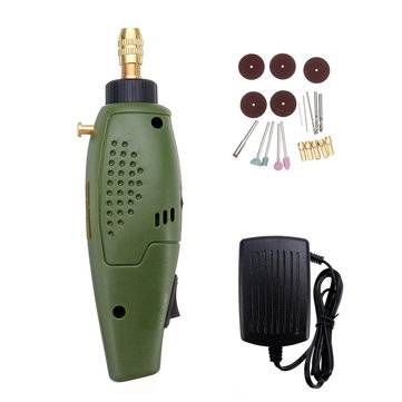 10W 12V Electric Engraving Pen Rotary Tool Kit Hand Drill Grinder Grinding Carving Tool