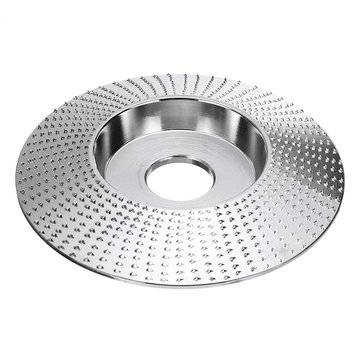 110mm Wood Grinding Wheel Bevel Disc Sanding Wood Carving Tool Abrasive Disc