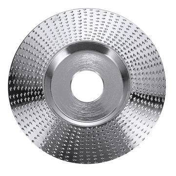 110mm Wood Grinding Wheel Bevel Disc Sanding Wood Carving Tool Abrasive Disc