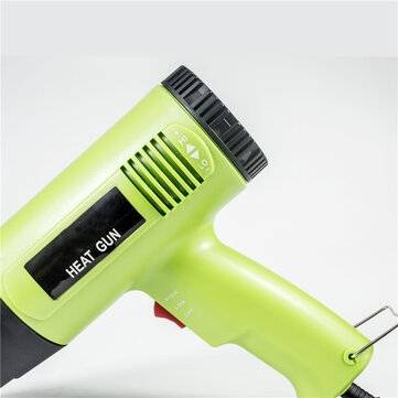 110V Thermal Blower Heat Gunelectric Hot AiIr Guun With 2 Steps Of Temerature 300/600 For Heat Shrin