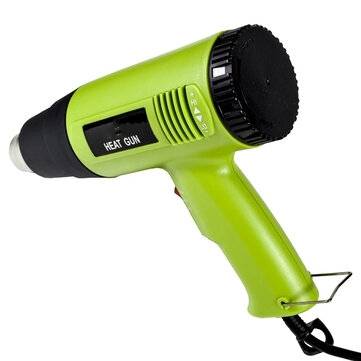 110V Thermal Blower Heat Gunelectric Hot AiIr Guun With 2 Steps Of Temerature 300/600 For Heat Shrin