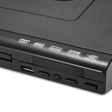 110V-240V USB Portable Multiple Playback DVD Player ADH DVD CD SVCD VCD Disc Player with Remote Cont