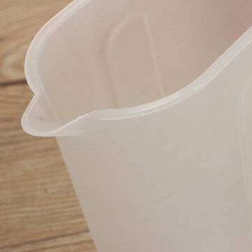 1150ML Science Clear White Plastic Liquid Measuring Cup Beaker For Lab Test Labware Scientific Res