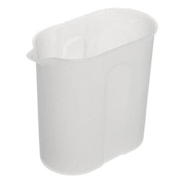 1150ML Science Clear White Plastic Liquid Measuring Cup Beaker For Lab Test Labware Scientific Res