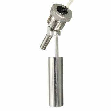 115mm 50W 220V Stainless Steel Liquid Water Level Sensor Float Switch Side Horizontal Controller