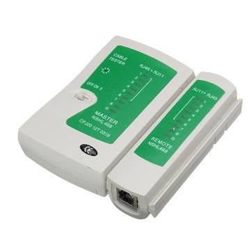 11pcs Network Combination PC Cable Wire Tester Crimping Cutter Punch Tools Kit Set