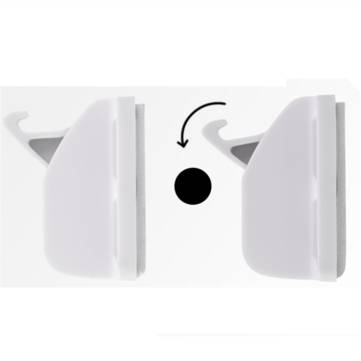 12 Pcs Magnetic Children Kids Cupboard Cabinet Drawer Safety Security Locks