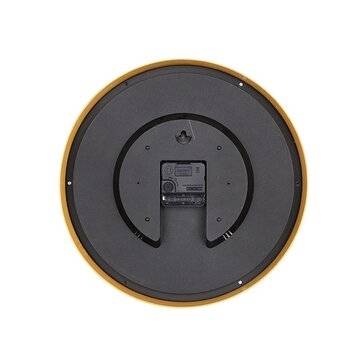 12inch Nordic Creative Wood Grain Colorful Silent Quartz Hanging Wall Clock for Living Room Home Dec