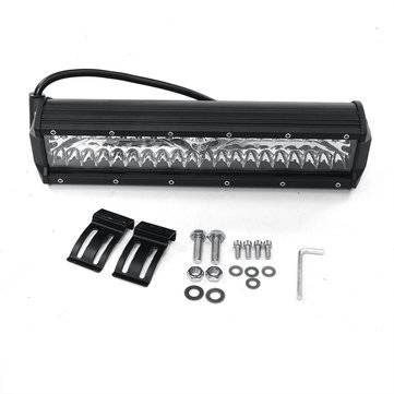 12Inch 400W 80LED Work Light Bar Combo Beam Driving Lamp 6000K White 9-32V For Off Road Vehicle Boat