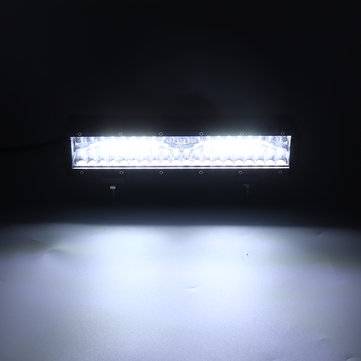 12Inch 400W 80LED Work Light Bar Combo Beam Driving Lamp 6000K White 9-32V For Off Road Vehicle Boat