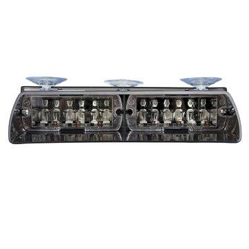 12LED RGB 12V 36W Car Auto Windshield Dashboard Emergency Warning Lamp Flashing Strobe Light 6 Color