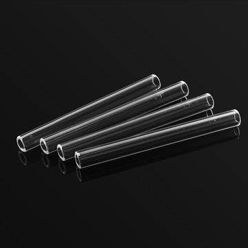 12Pcs Glass Tubing Borosilicate Pyrex Blowing Tubes Transparent