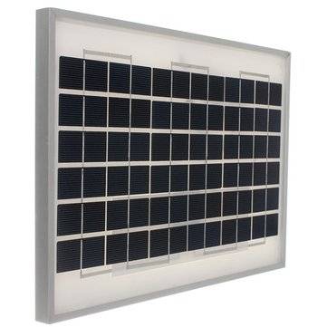 12V 10W 330 x 300 x 20mm Polycrystalline Solar Panel With 2M Cable